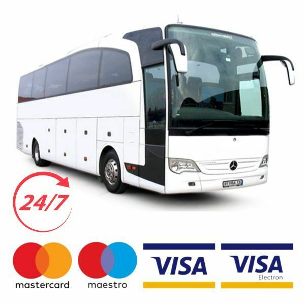 kredi kartı ile otobüs kiralama