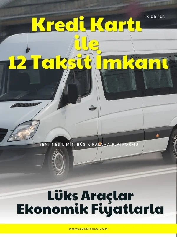 şehirlerarası minibüs kiralama turizm minibüsü kiralama
