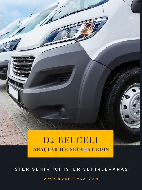 Sivas d2 belgeli minibus kiralama d2 belgeli minibüs kiralama sivas