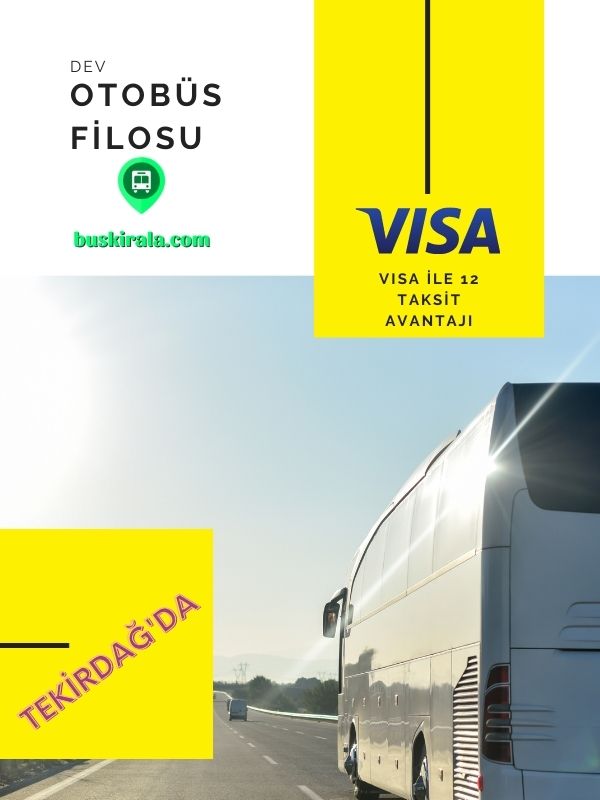 tekirdağ otobüs kiralama şirketleri