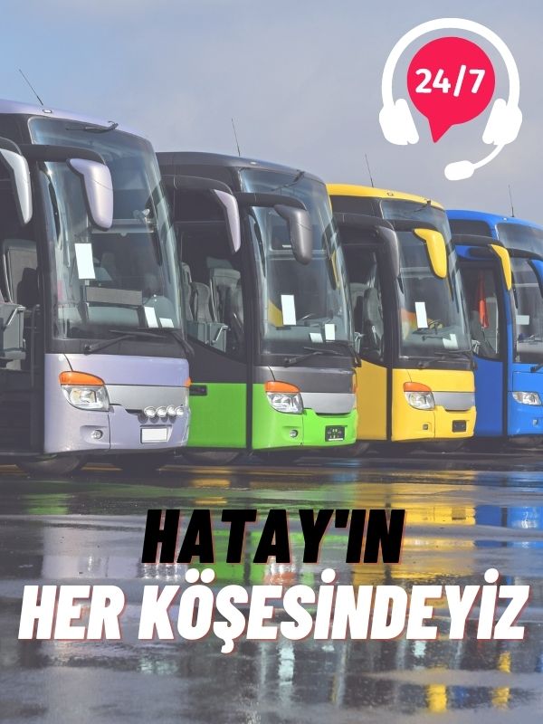 şehirlerarası otobüs kiralama hatay