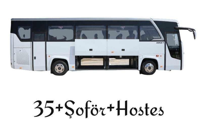 Havalimani transferleri 35 kişilik midibüs