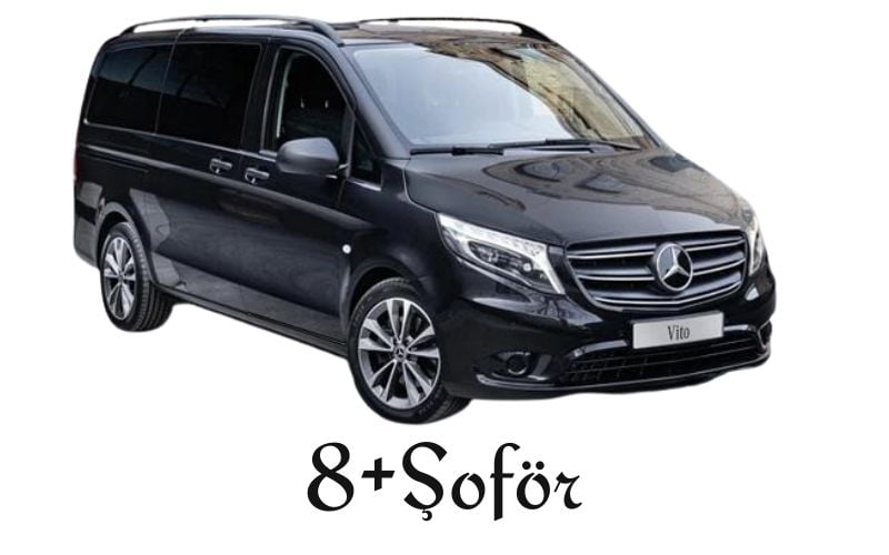 8 kisilik minibus 8 kişilik vito