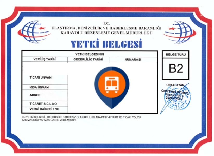 B2 yetki belgesi nasıl kiralanır b2 belgesi ne işe yarar