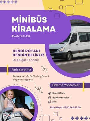 minibüs kiralama fiyatları osmaniye