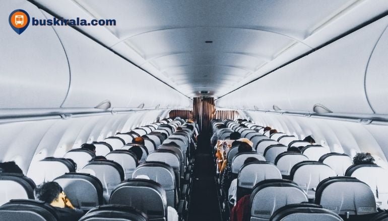 uçak bileti alımı sonrası koltuk seçimi