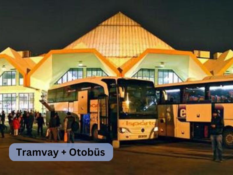 antalya havalimanından kemere tramvay ve otobüs ile ulaşım