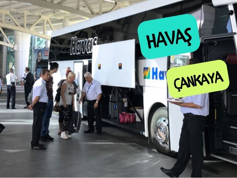 Havas cankaya esenboğa havalimanından çankayaya havaş otobüsü