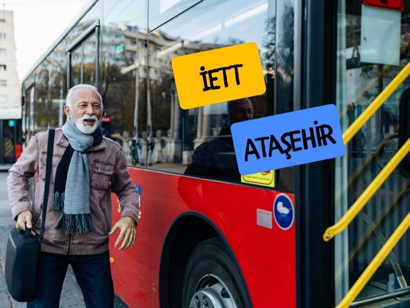 istanbul havalimanından ataşehire hangi iett otobüsleri gider