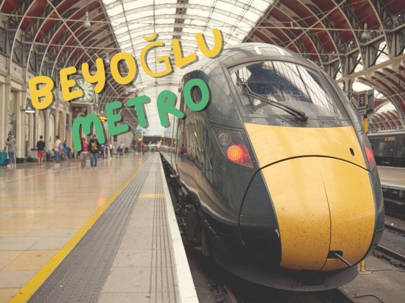 havaalanından beyoğluna metro ile ulaşım