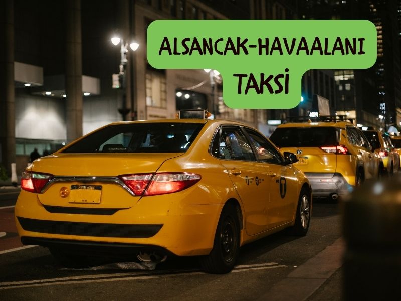 alsancak havalimanı taksi ücreti