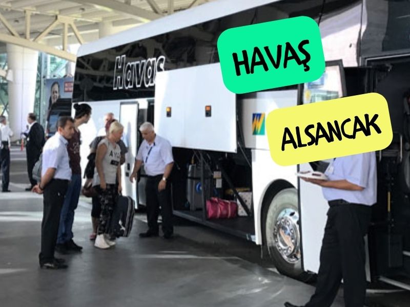 izmir adnan menderes havalimanından alsancaka havaş ile nasıl gidilir