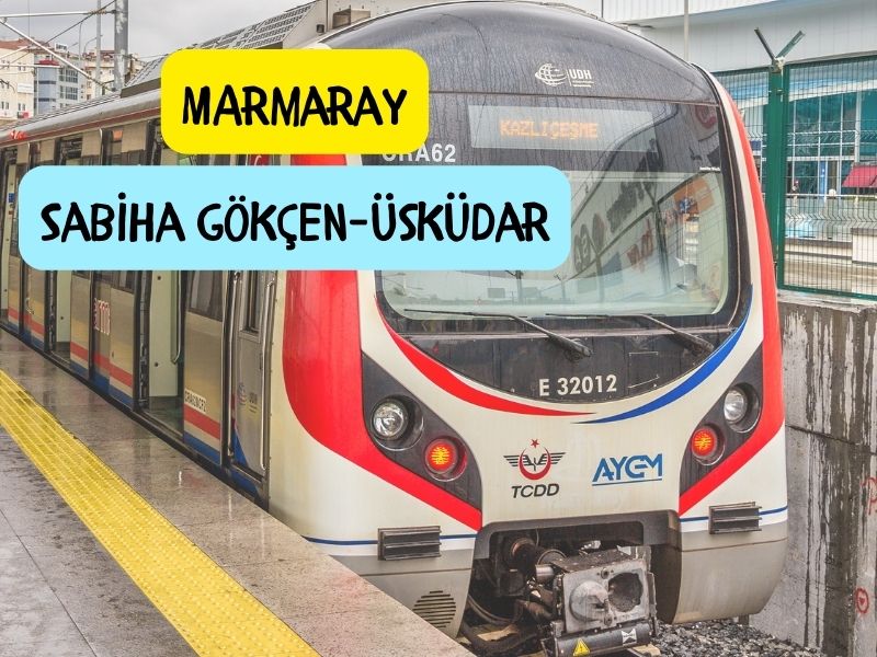 sabiha gökçen havalimanından üsküdara metro ile nasıl gidilir