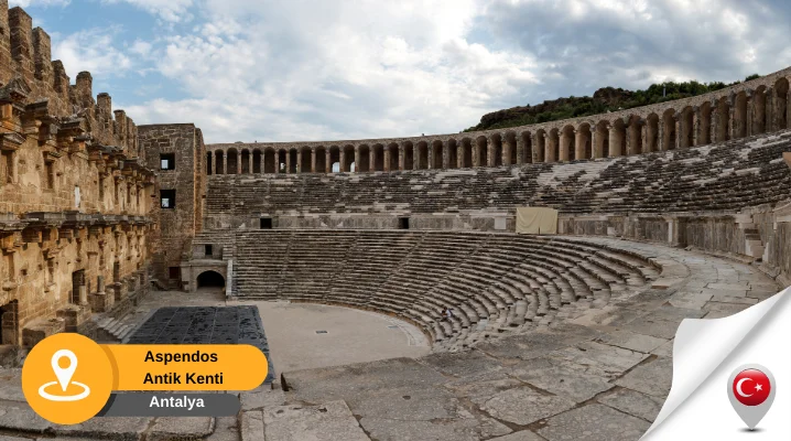 antalya aspendos antik kenti