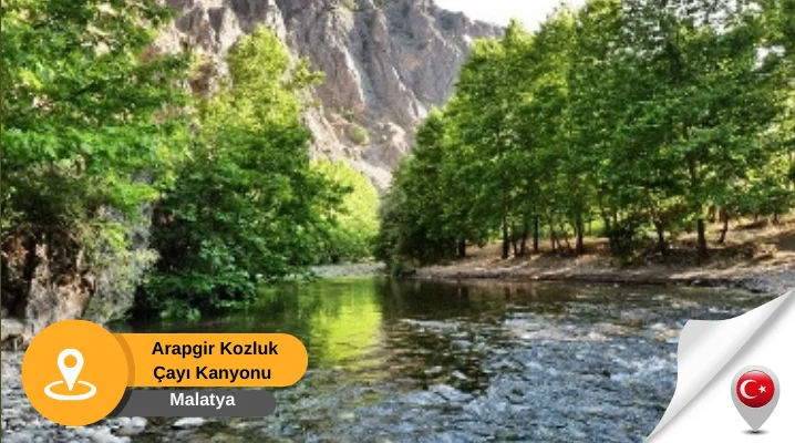 Arapgir kozluk Çayı kanyonu malatya arapgir kozluk Çayı kanyonu