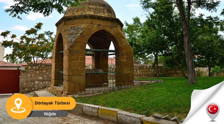 Dörtayak türbesi niğde niğde dörtayak türbesi