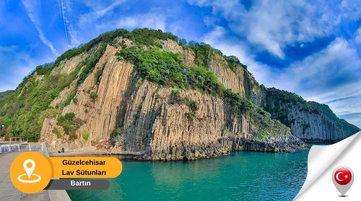 lav sütunları güzelcehisar