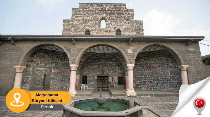 meryemana süryani kilisesi Şırnak