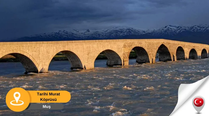 muş tarihi murat köprüsü