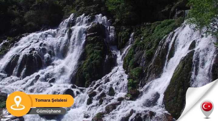 tomara Şelalesi gümüşhane