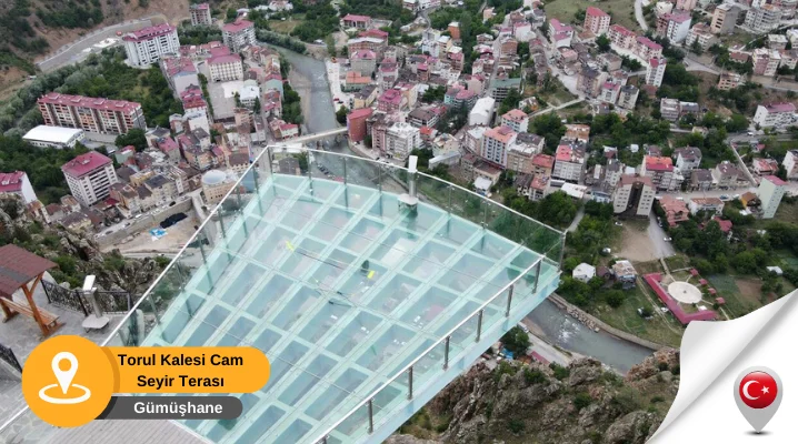 torul kalesi cam seyir terası gümüşhane