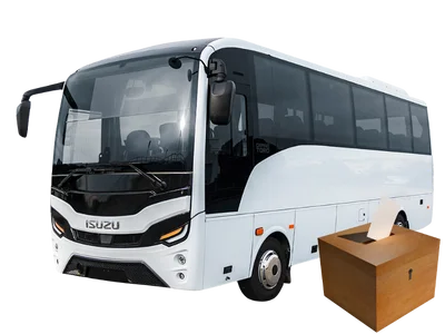kiralık isuzu seçim otobüsü