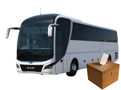 kiralık man lions seçim otobüsü