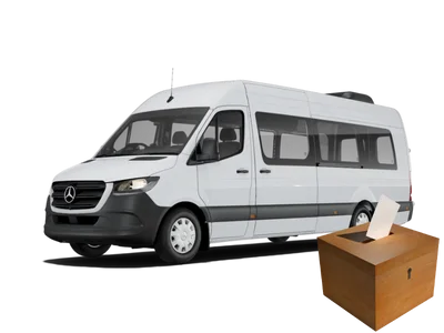 mercedes seçim minibüsü sprinter