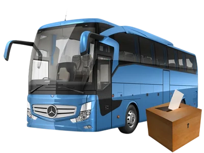 kiralık yeni travego seçim otobüsü