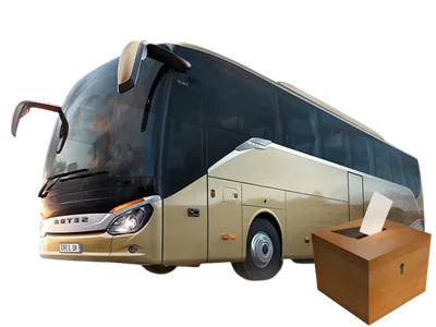 kiralık setra s515 seçim otobüsü