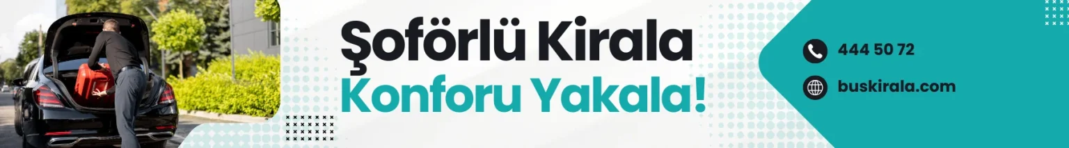şoförlü kiralık araç fiyatları