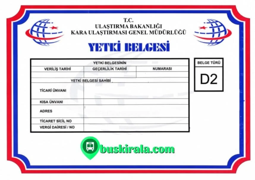 d2 yetki belgesi kiralama