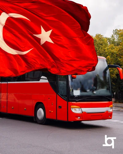 kiralık seçim otobüsü giydirmeli ses sistemli