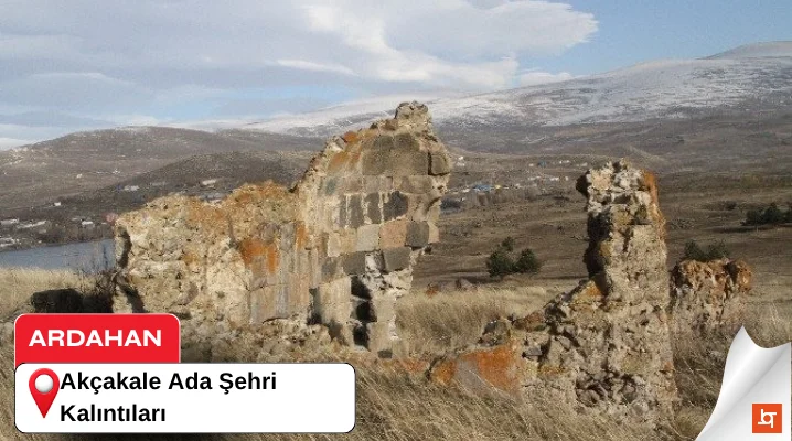 Akçakale Ada Şehri Kalıntıları