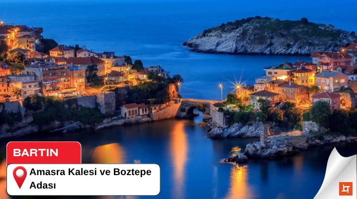 Amasra Kalesi ve Boztepe Adası