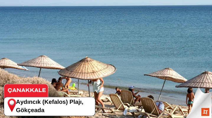 Gökçeada - Aydıncık (Kefalos) Plajı ve Tuz Gölü