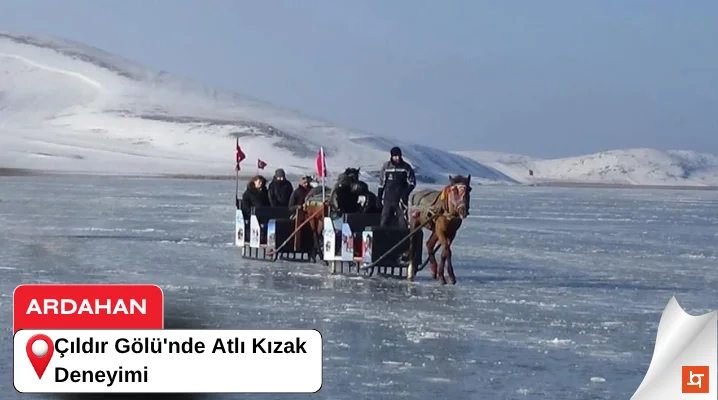 Çıldır Gölü'nde Atlı Kızak Deneyimi
