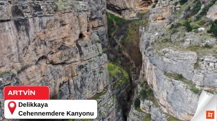 Deliklikaya (Cehennem Deresi Kanyonu)