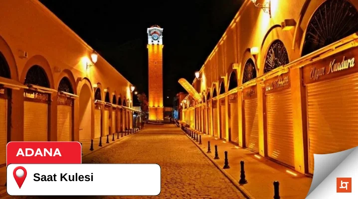 Büyük Saat Kulesi ve Kazancılar Çarşısı