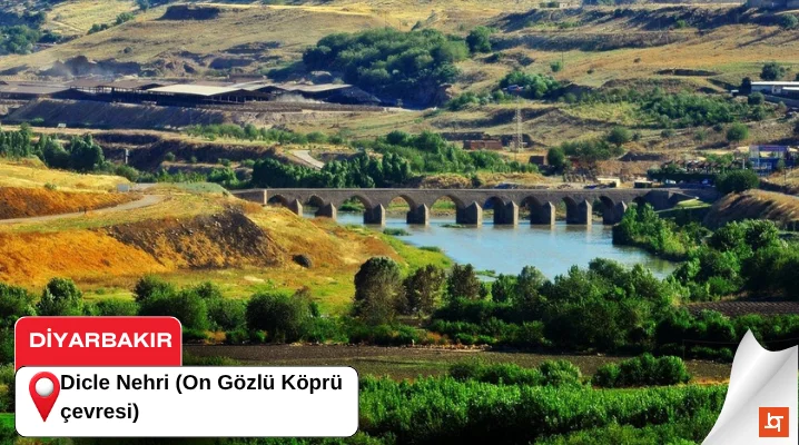 Dicle Nehri (On Gözlü Köprü çevresi)