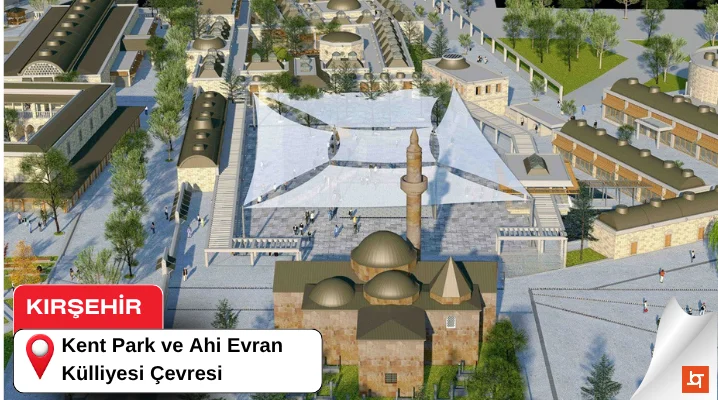 Kent Park ve Ahi Evran Külliyesi Çevresi
