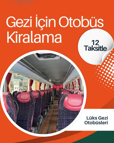 kiralık gezi otobüsü