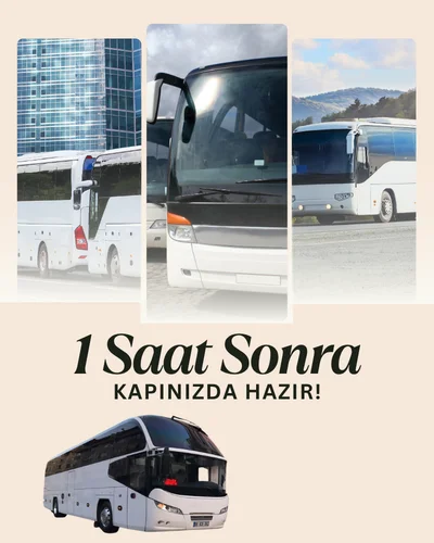 Şoförlü kiralık cenaze otobüsleri