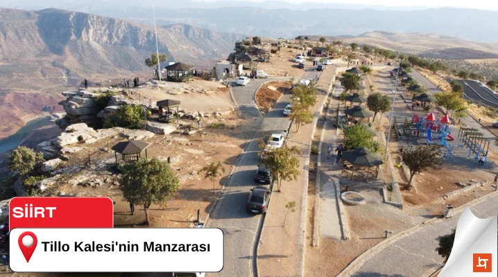 Tillo Kalesi'nin Manzarası