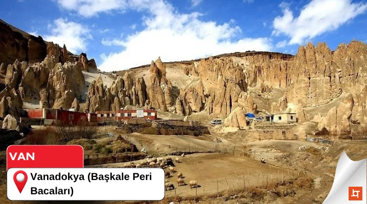 Vanadokya (Başkale Peri Bacaları)